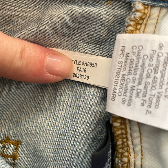 - Madewell size 31P The Petite Perfect Vintage Jean in Fitzgerald Wash H89… - Picture 7 of 9